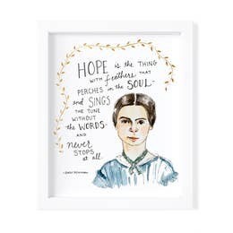 Emily Dickinson Print
